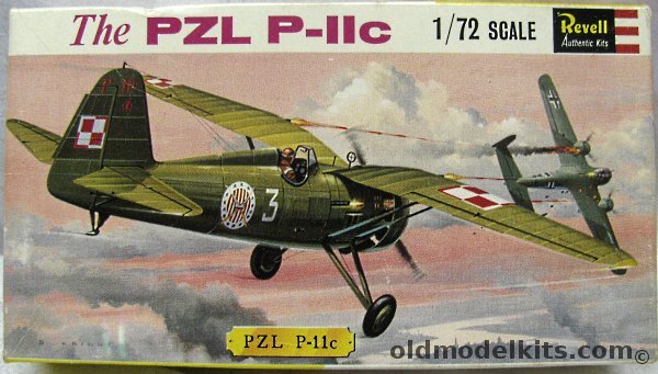 Revell 1/72 PZL P-11C - Great Britain Issue, H647 plastic model kit